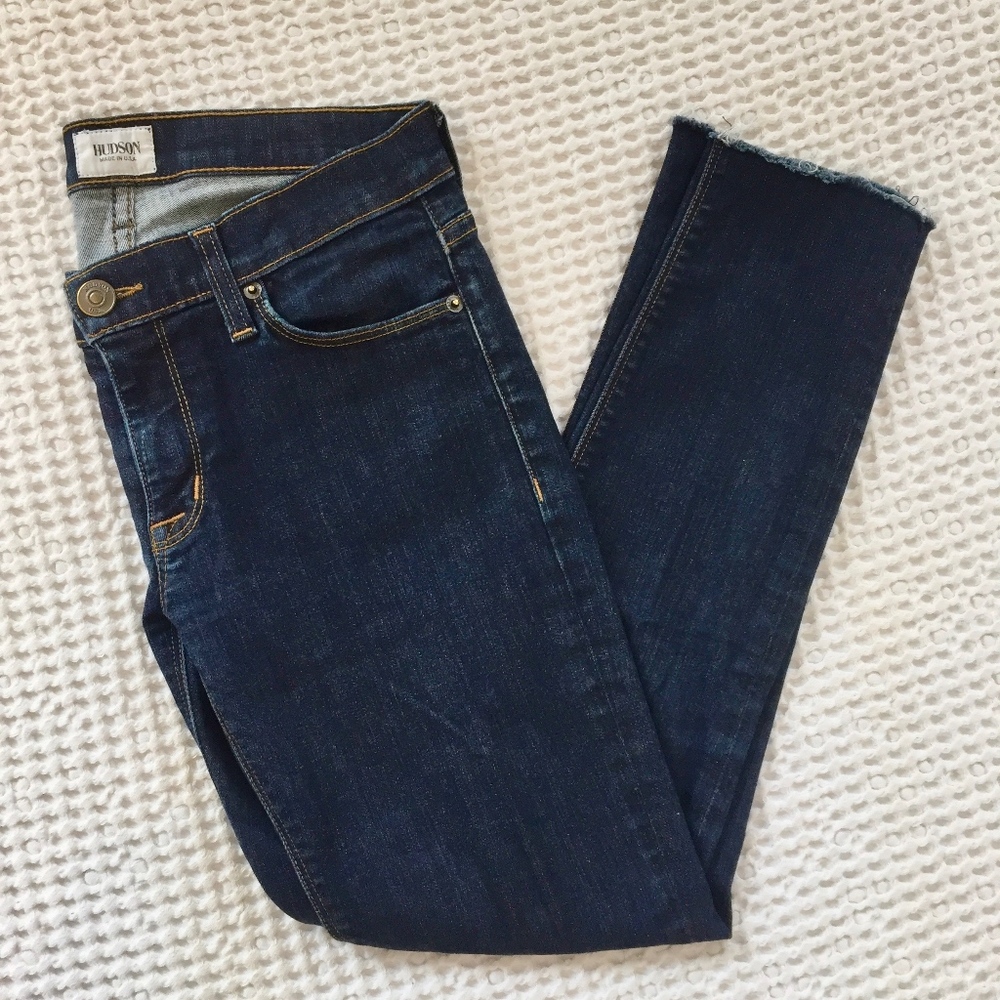 HUDSON Juliette Super Skinny | Dark Wash - Picture 7 of 8